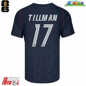 Estados Unidos Malik Tillman #17 Segunda Equipación Mundial 2026 Manga Corta